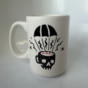 Black Rifle Coffee Company Paramug White Perfect Coffee Mug USA Made Rare!